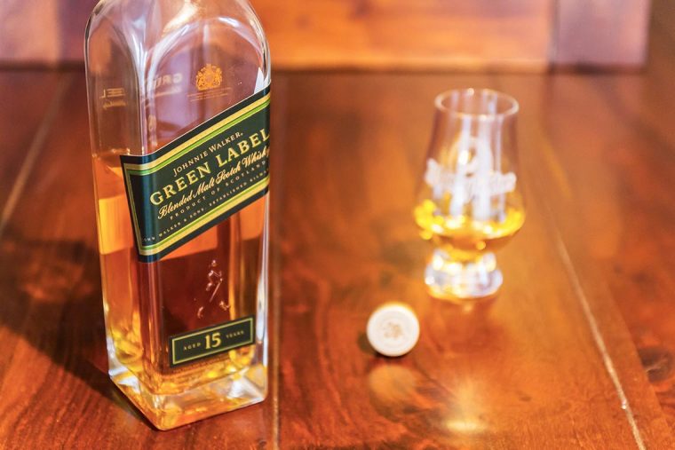 Johnnie Walker Green Label Blended Malt Scotch Whisky